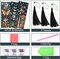 3Pcs Mushroom Diamond Art Bookmarks – DIY Leather Tassel Bookmarks for Adults, Perfect for Christmas, New Year, Graduation, and Birthday Gifts